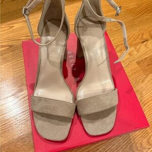 Kelly & Katie Taupe Heeled Sandals